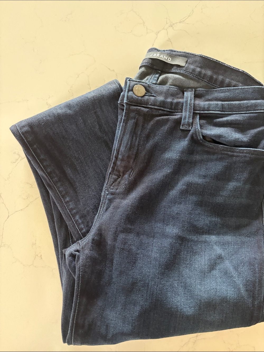 J Brand Women Navy Slim Jeans